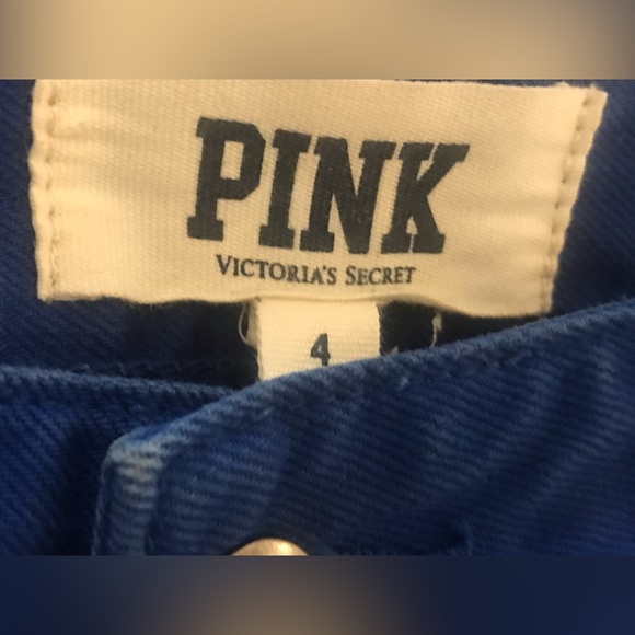 ❤️ AWESOME VICTORIA’S SECRET DENIM JEANS SIZE 2 like new pretty blue VS PINK - Picture 3 of 11